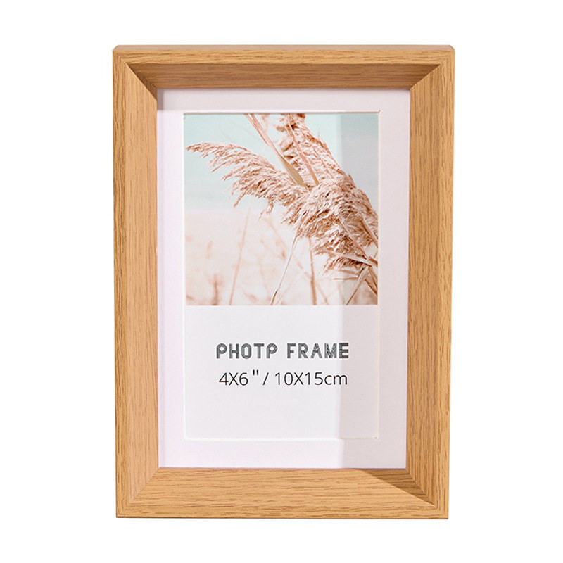 Customizable Empty Photo Frame 6810inch A3 A4 Photo Wall Display Tabletop Wall-Mounted Wooden Strip Cardboard Framing Picture Frame Wholesale