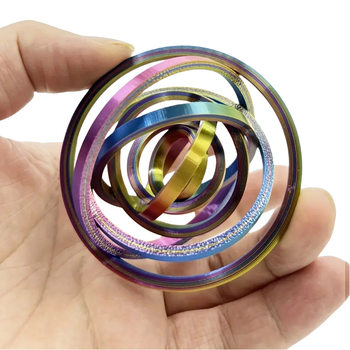 3D Ring Fidget Spinner Fidget Ring Toy for Adults Creative Personalized Portable Toy