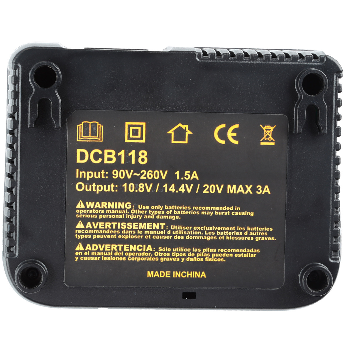 新品适用于德伟dewal 12V-20V电动工具电池充电器适用DCB118锂电 - 图2