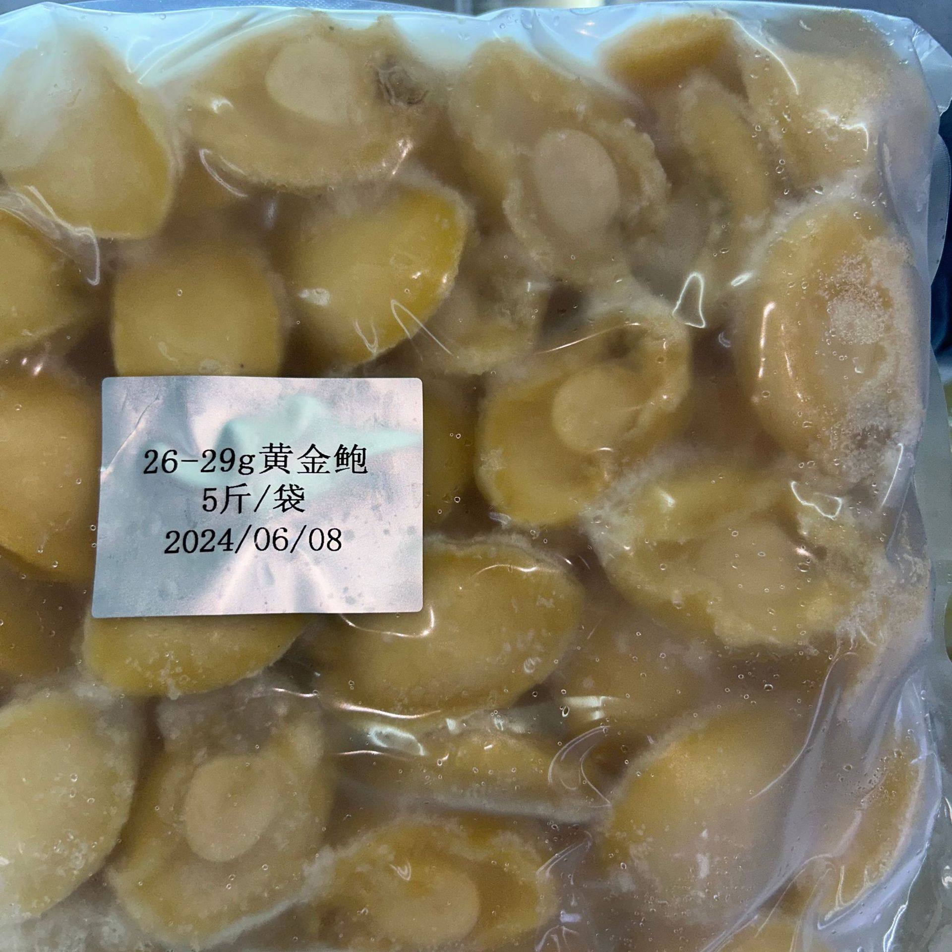 Salted Golden Abalone Meat Seafood Frozen Wholesale Live Cooked Frozen Shelled Thawed Ready-To-Cook Frozen Abalone