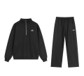 N03 dark gray half-pull suit
