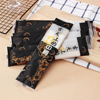 Free Shipping Disposable Bamboo Chopsticks Foodie Four-Piece Set Individually Packaged Tableware Set Convenient Takeaway Hygienic Bamboo Chopsticks