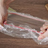 Color 100 disposable plastic wrap food grade kitchen tear-free plastic bag shower cap transparent leftovers bowl set