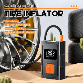 Cross-Border New Car Wireless Air Pump Car Portable Air Pump Electric Car Tire High Pressure Air Pump