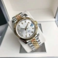 Log imitation mechanical 12 diamond gold and white