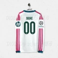 2627 real madrid home long sleeve diy customization + champions league armband