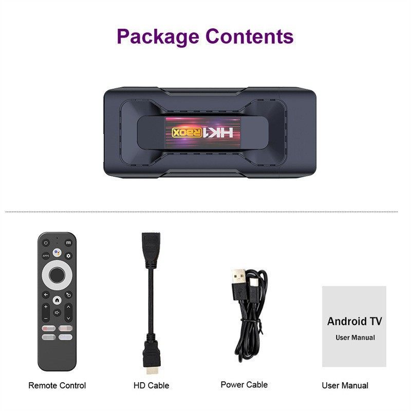 Hk1Rbox-D8 Set-Top Box Tvboxrk3528Wifi68K Bluetooth 5.0 Foreign Trade Set-Top Box Rk3528