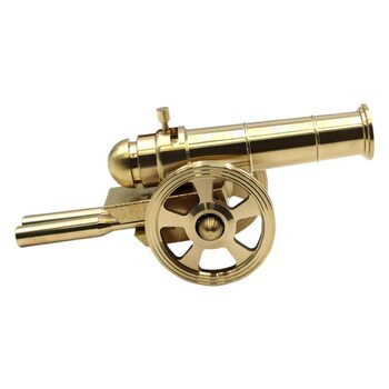 Brass Cannon Model Toy Bronze Ware Feng Shui Bronze Cannon Italian Cannon Hallway Ornaments Gift Opening Salute Gift