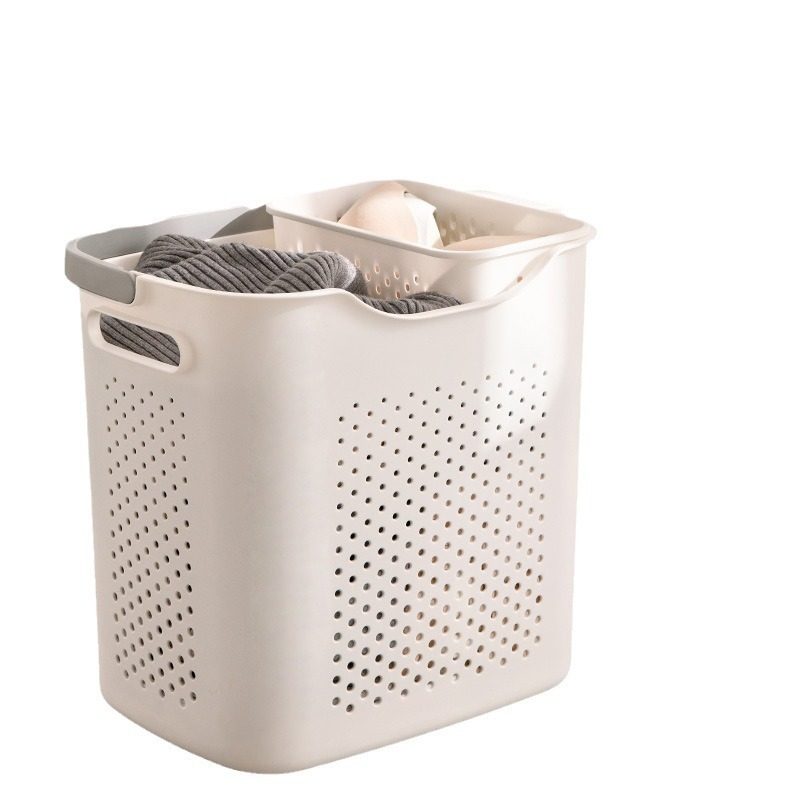 Household Clothes Basket Clothes Storage Basket Convenient Large Clothes Basket Bathroom Clothes Changing Storage Basket