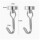 Мощный магнитный крючок кухонный холодильник без пробивки бесшовный вход противоугонная дверь магнитный вращающийся крючок магнитный липкий крючок mini 9
