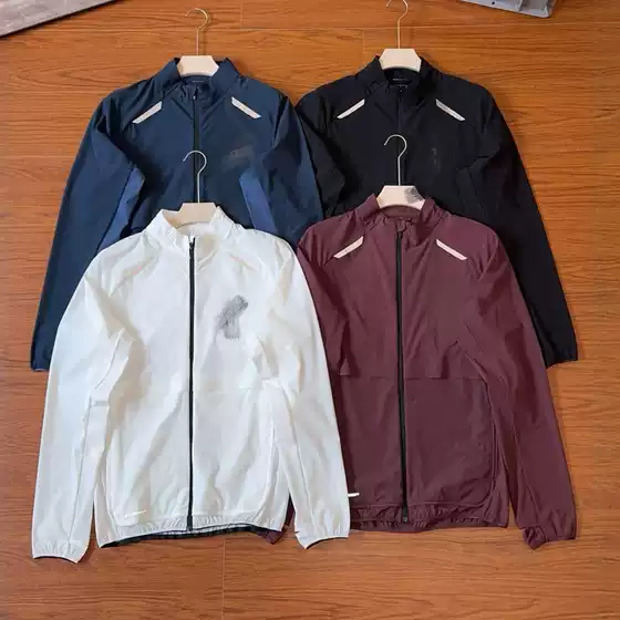 Cross-Border Foreign Trade Outdoor Lightweight Spring and Summer Breathable Quick-Dry Sports Skin Jacket Sun Protection Clothing Stand Collar Jacket Trendy