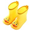 Bao Yuer Children's Rain Boots for Men and Women Baby's Mid-tube Rain Boots Infants 1-6 Years Old Children's Water Shoes Rubber Shoes Cross-border Children's Shoes