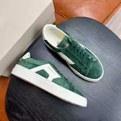 Aiguhua 2024 New High-end Men's Casual Sneakers Leather Cow Anti-wool Trendy Bachelor Style All-match Men's Shoes Board
