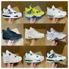 Pure Original Putian Shoes Joe 4 Basketball Shoes Low Top Factory Direct Sales Low Top Campus Versatile and Comfortable Sports and Leisure
