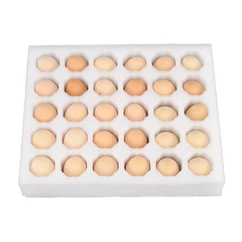 Epe Pearl Cotton Egg Tray Logistics Transportation Protection Packaging Shock-Proof Pearl Cotton Foam Egg Tray Lining Packaging