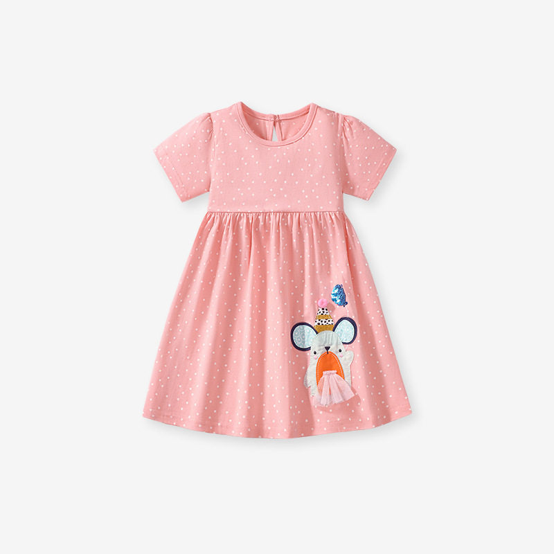 Custom-made New Girls' Princess Dress, Cute Cotton Baby Kids' Skirt, Summer Kids' Dress