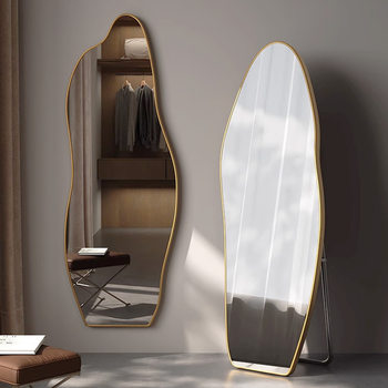 Cross-Border Cloud Dressing Mirror, Full-Length Mirror for Home Use, Girls' Bedroom Wall-Mounted Nordic Mango Dressing Mirror Manufacturer