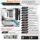 Материнская плата настольного компьютера Jingyue Z790M White Snow Dream ITXD4/D5 mini 0