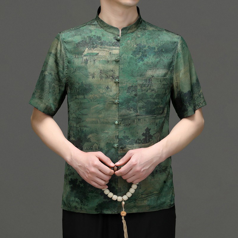 (Mới) Mã B8040 Giá 980K: Đồ Bộ Nam Torean Ngắn Tay Hàng Mùa Hè Họa Tiết Hoa Thời Trang Nam Chất Liệu Lụa Tơ Tằm G03 Sản Phẩm Mới, (Miễn Phí Vận Chuyển Toàn Quốc).