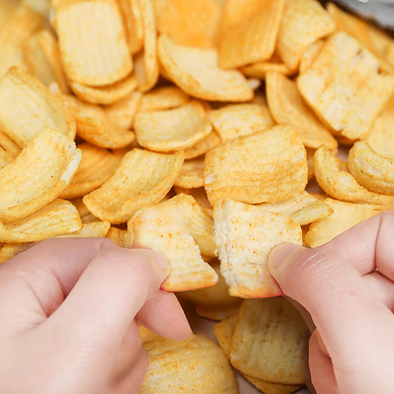 Fresh shrimp chips shrimp chips 500g office dormitory leisure snacks snack food puffed whole box food wholesale