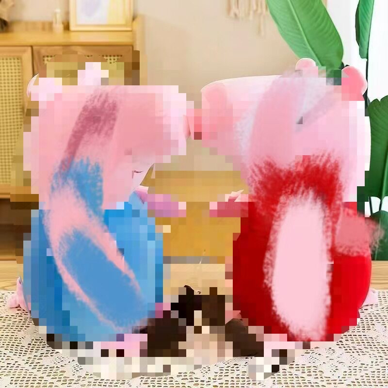 40厘米12寸大号毛绒玩具地推礼品娃娃婚礼互动公仔玩具活动定logo