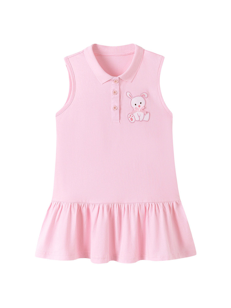 Girls' Summer Sleeveless Slip Dress, Sweet Cute Kids' Dress, [Style] Kids' Dress