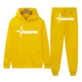 yellow and white characters