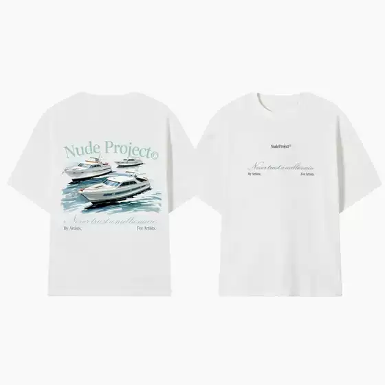 Cross-Border European Size New Men's and Women's Short-Sleeved T-Shirts Round Neck Export Fun Printed T-Shirts Casual Loose Tops Cotton