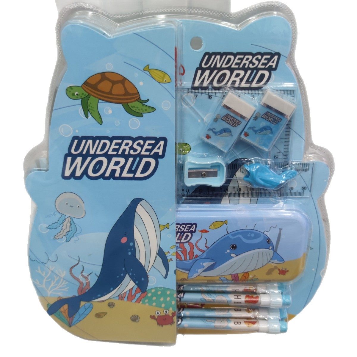 Cross-Border Styling Small Gifts, Kidsren's Birthday Souvenirs, Small Prizes for the Whole Class to Share, Cartoon Animation Stationery Set