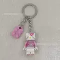 Kitty cat pink + light pink building blocks