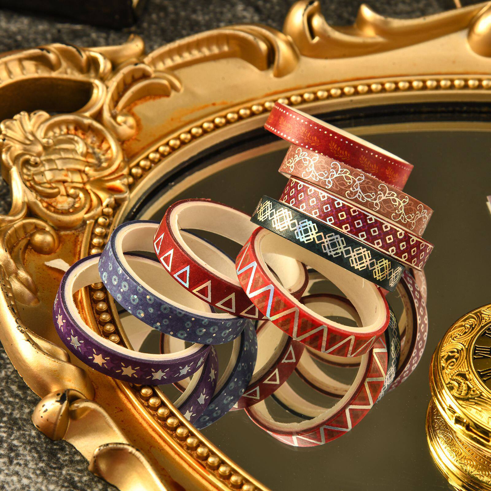 Heart language series and paper tape suit retro classic diy student handmade paper sticker hand account tape manufacturers wholesale