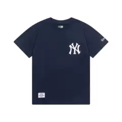 Cross-Border Export 25S Summer New Mlb/Ny New Men's and Women's Fashion Basic Round Neck Short-Sleeved T-Shirts for Men and Women