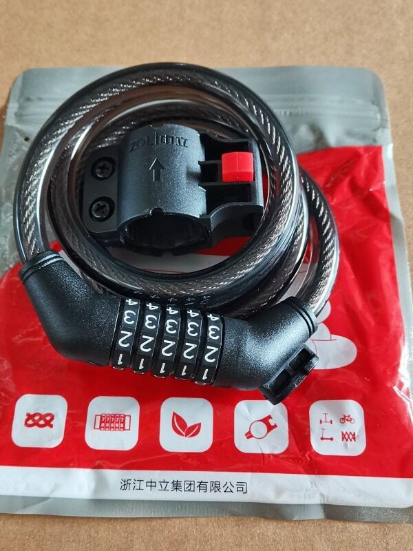 Bicycle Password Lock Mountain Bike Electric Bike Lock Motorcycle Lock Anti-Theft Door Lock Cable Lock Accessories Chain Lock Head