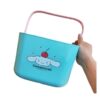 Genuine Authorized Cute Cartoon Sanrio Multifunctional Drain Basket Bath Portable Large Capacity Leakage Basket