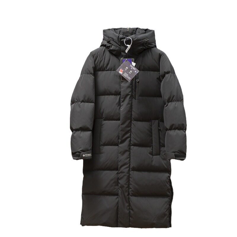 800 Fluffy! 90% Gray Goose down Ultra-Thick Long Outdoor Tex Three-Proof Waterproof Windproof and Cold down Jacket Couple Coat