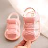 Baby sandals summer new baby toddler shoes boys and girls one-year-old non-slip soft bottom closed toe children