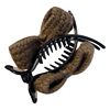 Autumn and Winter Knitted Wool Bow Hairpin Ball Head Fixed Grabber Hairpin Hairpin Special Shark Clip