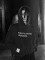 Washed distressed black