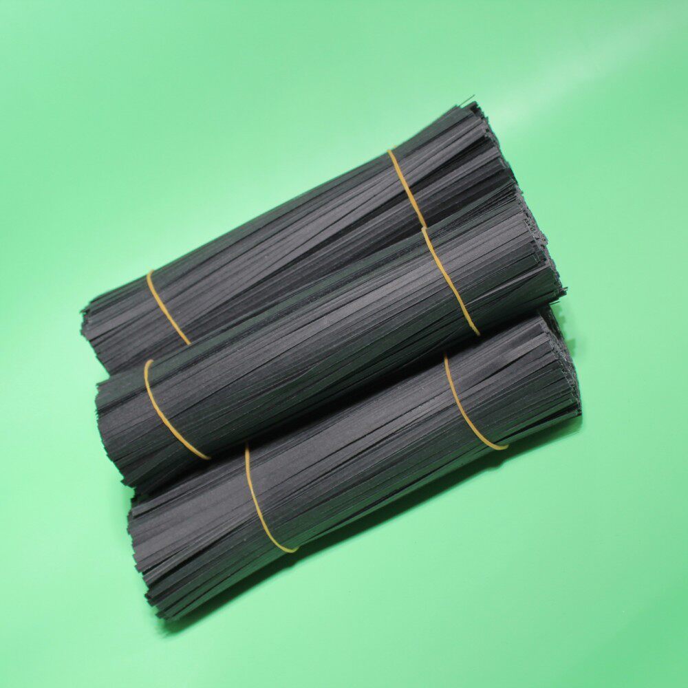 Brown White Black Kraft Paper Tie Brown White Black Whole Box Wholesale Packaging Sealing Kraft Paper Tie