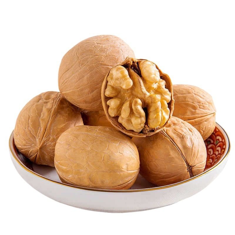 Xinjiang Paper-Skinned Walnuts 2.5kg Pack New Arrival 185 Aksu Thin-Skinned Bulk Original Large Walnuts Nuts for Pregnant Women Free Shipping