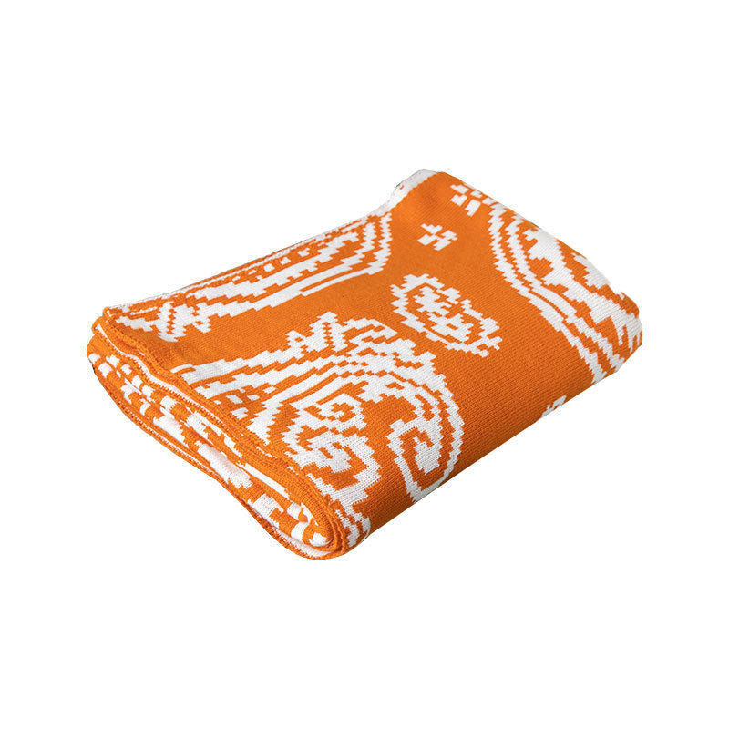 2024 new sofa blanket summer office air conditioning nap blanket knitted wool window small wool blanket