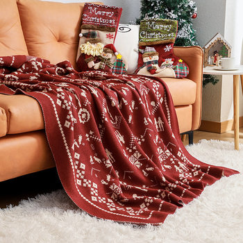Sofa Blanket Classroom Blanket Knitted Blanket Christmas Sofa Blanket Blanket Office Blanket Nap Blanket Camping Blanket
