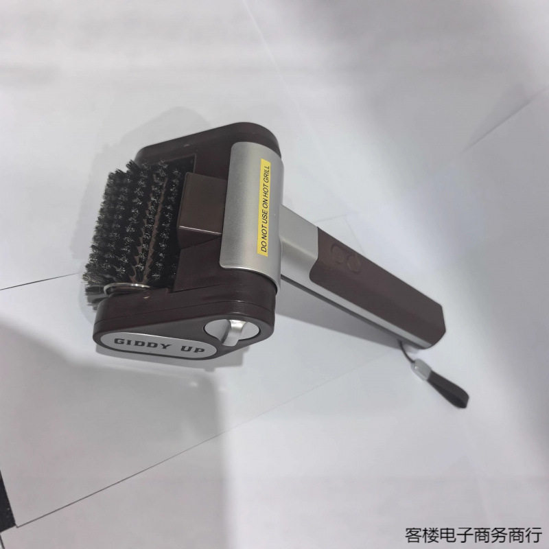 New Bbq Cleaner Brush - Brushless Rotating Burner