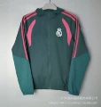 2627 hooded windbreaker real madrid dark green [three-sided style]