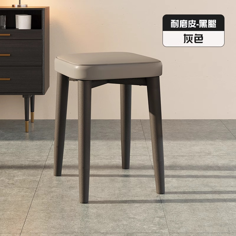 餐椅家用现代轻奢靠背椅意式简约设计师款化妆椅酒店会议洽谈椅子