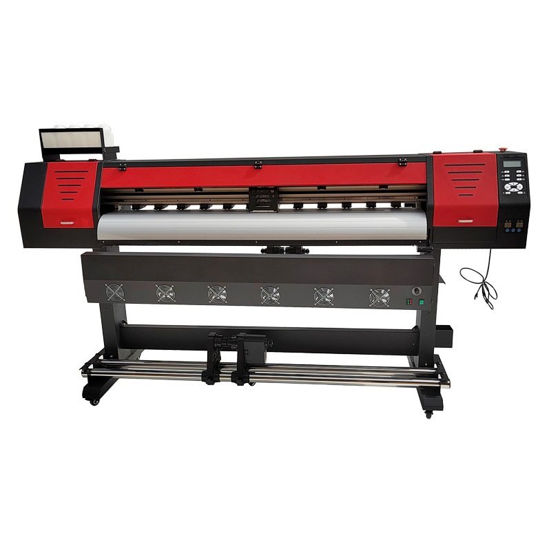Piezoelectric photo machine outdoor inkjet single-head double-head printing machine weak solvent advertising adhesive soft film UV printer