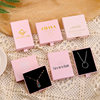 Jewelry Packaging Box Necklace Earrings Pendant Drawer Naked Blank 1.7cm Amazon Storage Ring Jewelry Box