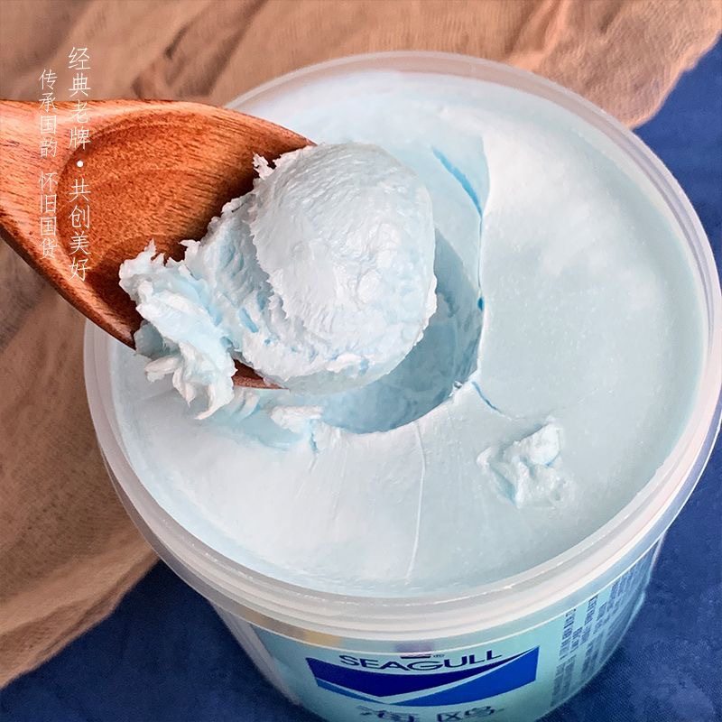 Domestic Shanghai Seagull Shampoo Cream 340g Mild and Smooth Cleansing Silicone-Free Shampoo Genuine Wholesale