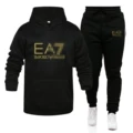 Black + gold label