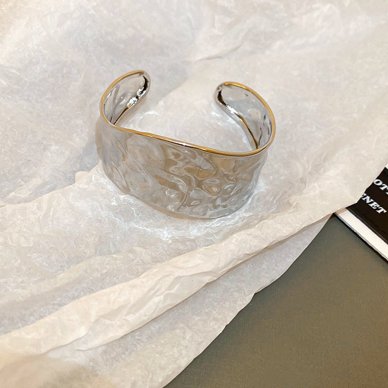 欧美跨境简约时尚手镯臂环小众冷淡风气质手环高级感百搭手饰批发